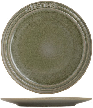 Cosy & Trendy Speiseteller Bistro Thyme Green ø 28 cm - 6 Stück