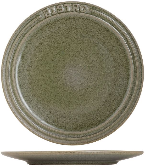 Cosy & Trendy Speiseteller Bistro Thyme Green ø 28 cm - 6 Stück