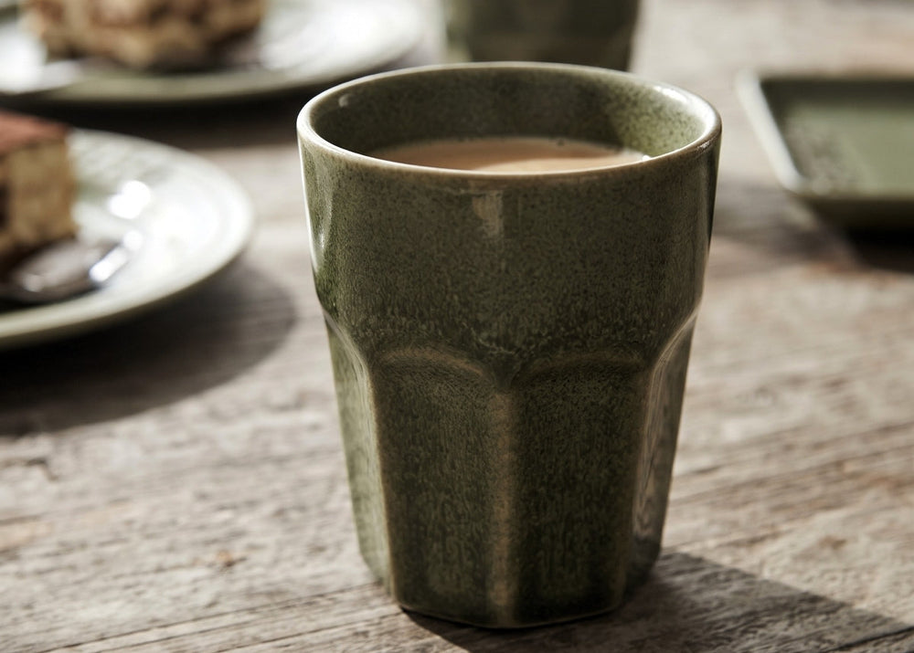 Cosy & Trendy Cappuccino Becher Bistro Thyme Green 290 ml - 6 Stück