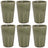 Cosy & Trendy Latte Macchiato Becher Bistro Thyme Green 450 ml - 6 Stück