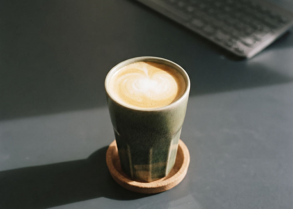 Cosy & Trendy Latte Macchiato Becher Bistro Thyme Green 450 ml - 6 Stück
