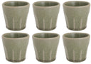 Cosy & Trendy Espresso Tassen Bistro Thyme Green 90 ml - 6 Stück