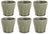 Cosy & Trendy Espresso Tassen Bistro Thyme Green 90 ml - 6 Stück