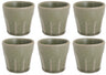 Cosy & Trendy Espresso Tassen Bistro Thyme Green 90 ml - 6 Stück