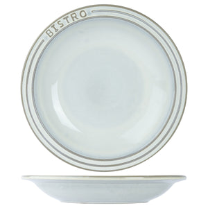Cosy & Trendy Tiefe Teller / Pastateller Bistro Vintage White ø 26 cm - 6 Stück