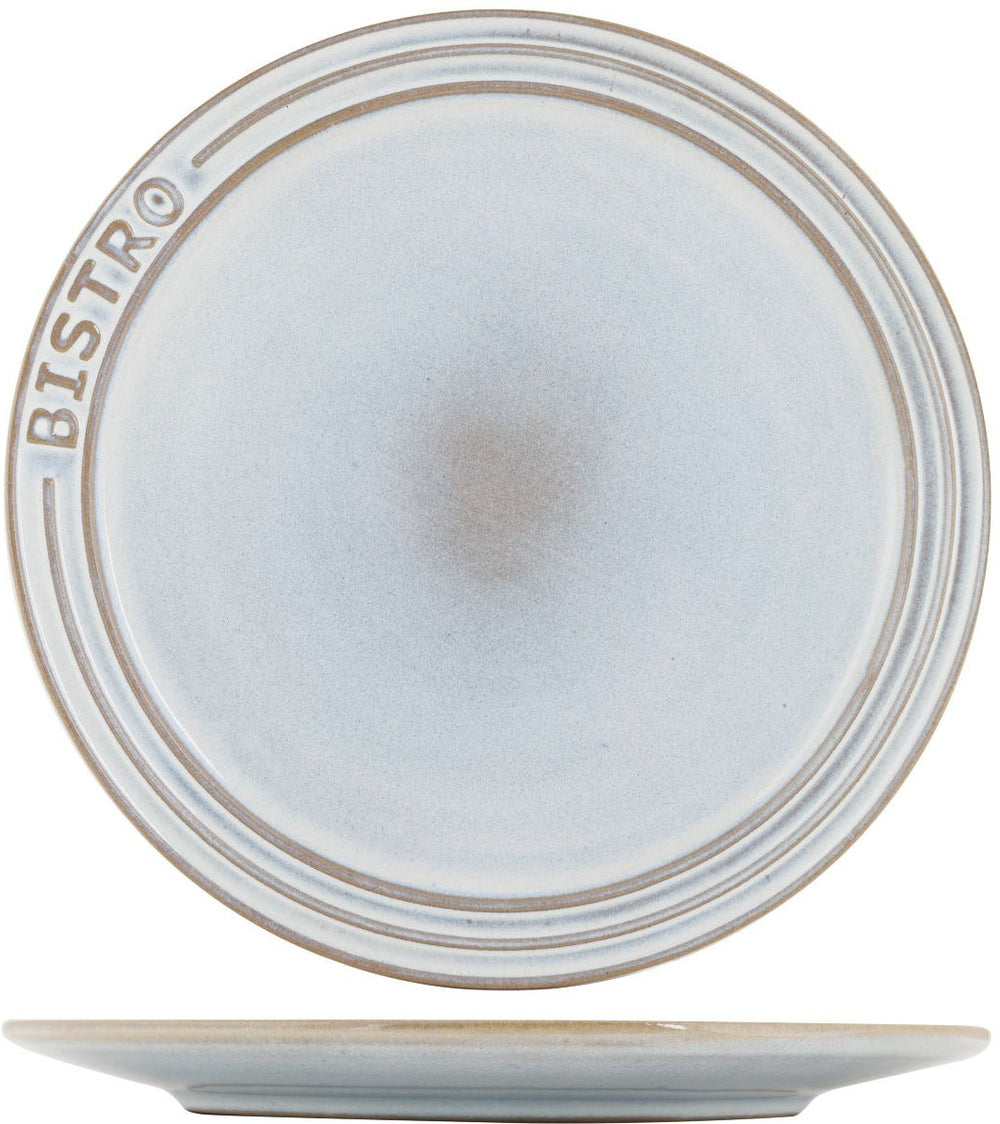 Cosy & Trendy Geschirrset Bistro Vintage White 18-teilig / 6 Personen - 6 Speiseteller, 6 Frühstücksteller & 6 Schalen