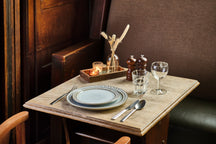 Cosy & Trendy Geschirrset Bistro Vintage White 18-teilig / 6 Personen - 6 Speiseteller, 6 Frühstücksteller & 6 Schalen