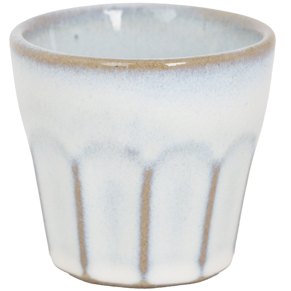 Cosy & Trendy Espresso Tassen Bistro Vintage White 90 ml - 6 Stück
