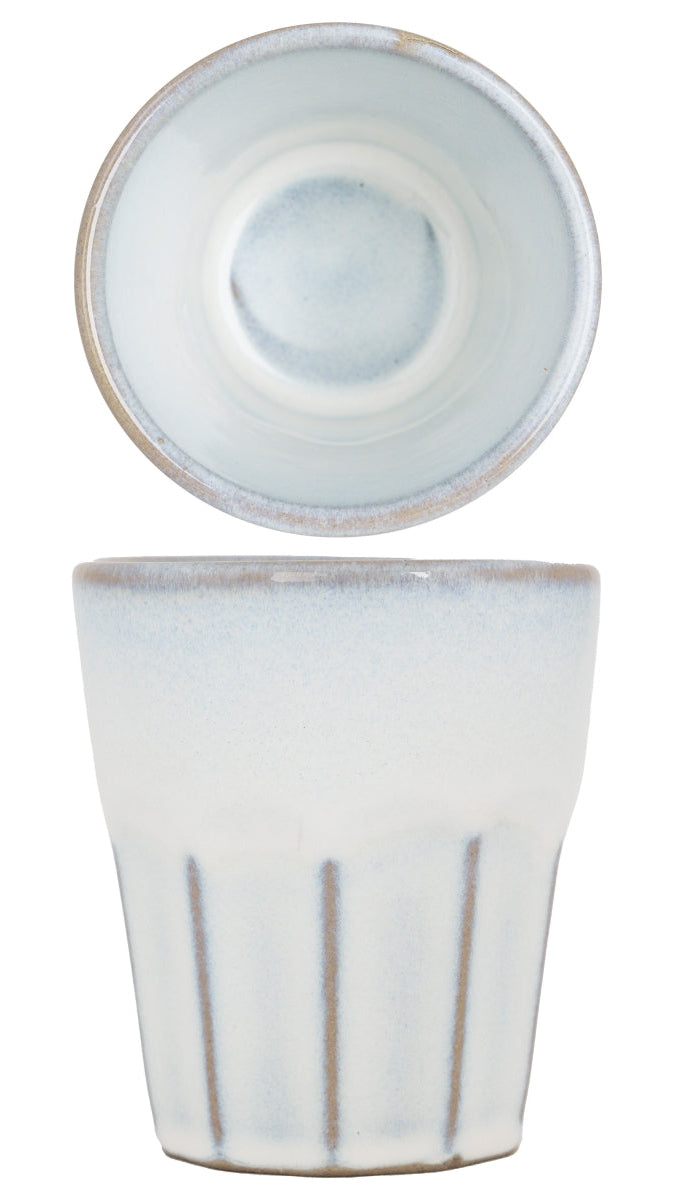 Cosy & Trendy Cappuccino Becher Bistro Vintage White 290 ml - 6 Stück
