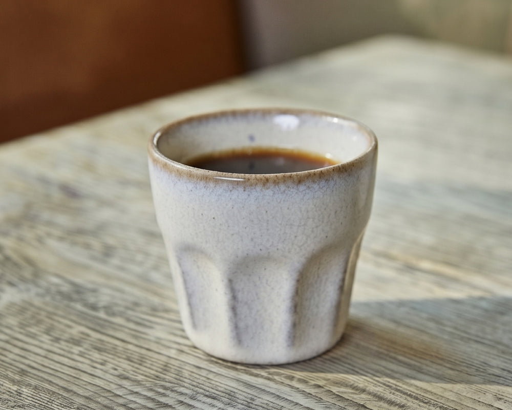 Cosy & Trendy Espresso Tassen Bistro Vintage White 90 ml - 6 Stück