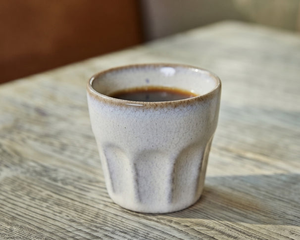 Cosy & Trendy Espresso Tassen Bistro Vintage White 90 ml - 6 Stück