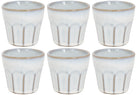 Cosy & Trendy Espresso Tassen Bistro Vintage White 90 ml - 6 Stück
