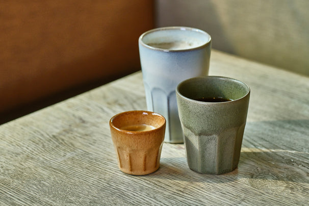 Cosy & Trendy Cappuccino Becher Bistro Thyme Green 290 ml - 6 Stück