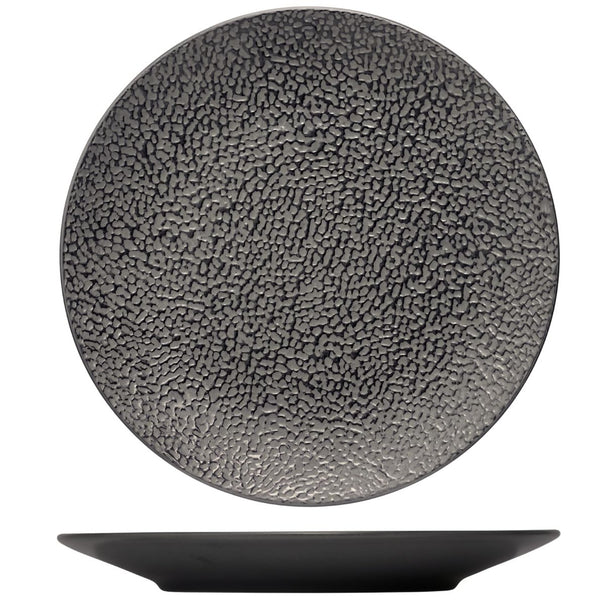 Cosy & Trendy Speiseteller Candy Schwarz ø 26,8 cm - 4 Stück