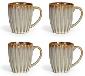 Cosy & Trendy Becher Astera Pearl Beige - 350 ml - 4 Stücken