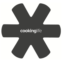 Cookinglife Pfannenbeschützer Anthrazit ø 38 cm - 2 Stück
