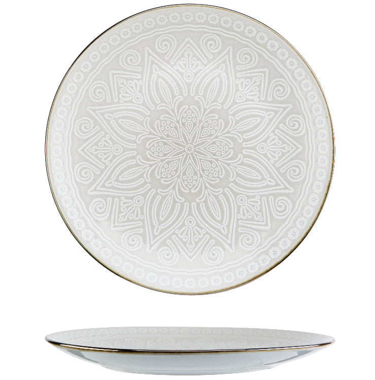 Cosy & Trendy Geschirrset Murano - 18-teilig / 6 Personen - 6 Speiseteller, 6 Frühstücksteller und 6 Suppenteller