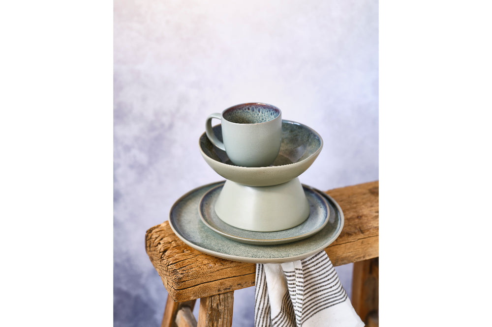 Cosy & Trendy Dinerplatten Onna Sand-Grün ø 27 cm - 6 Stück