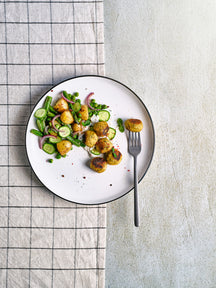 Cosy & Trendy Geschirrset Renee 18-teilig / 6 Personen - 6 Speiseteller, 6 Frühstücksteller und 6 Schalen