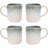 Cosy & Trendy Becher Listra Ocean 390 ml - 4 Stück