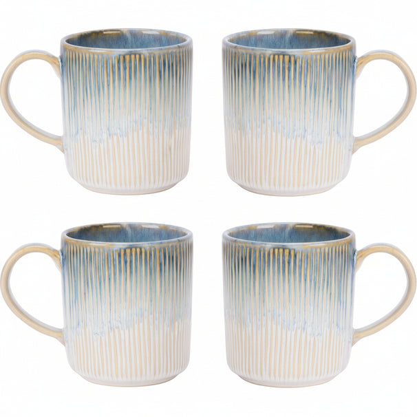 Cosy & Trendy Becher Listra Ocean 390 ml - 4 Stück
