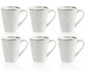 Cosy & Trendy Kaffeetassen Murano Beige 340 ml - 6 Stück