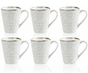 Cosy & Trendy Kaffeetassen Murano Beige 340 ml - 6 Stück