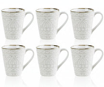 Cosy & Trendy Kaffeetassen Murano Beige 340 ml - 6 Stück