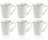 Cosy & Trendy Kaffeetassen Murano Beige 340 ml - 6 Stück