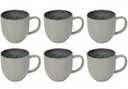 Cosy & Trendy Kaffeetassen Onna Sand-Grün 340 ml - 6 Stück