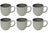Cosy & Trendy Kaffeetassen Onna Sand-Grün 340 ml - 6 Stück
