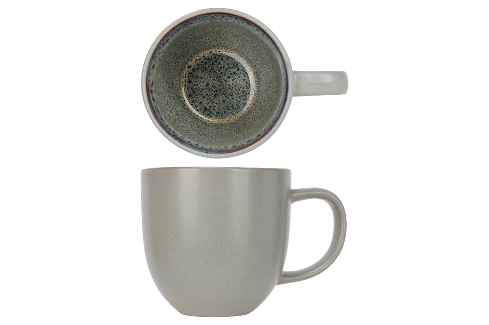 Cosy & Trendy Kaffeetassen Onna Sand-Grün 340 ml - 6 Stück