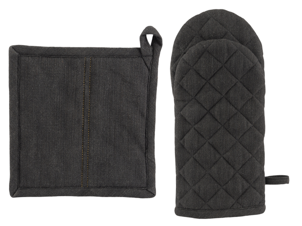 Cosy & Trendy Ofenhandschuh & Topflappen Set D'nim 2-teilig