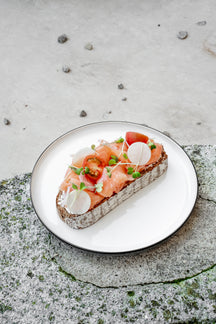 Cosy & Trendy Frühstücksteller / Dessertteller Ciel Weiß ø 22 cm - 4 Stück