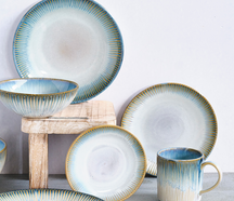 Cosy & Trendy Kuchenplatten Listra Ocean ø 15,5 cm - 4 Stk.
