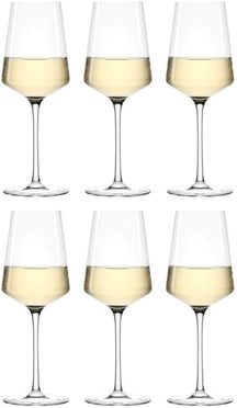 Leonardo Weiße Weingläser Puccini 400 ml - 6 Stücke