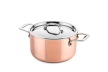 Ducq Topfset 3-Ply Copper - Kupfer 6-tlg Ø20/20/24/16/28/26 cm - Induktion