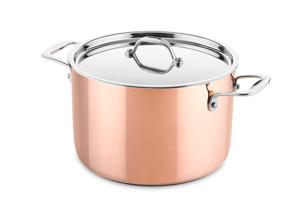 Ducq Topfset 3-Ply Copper - Kupfer 6-tlg Ø20/20/24/16/28/26 cm - Induktion