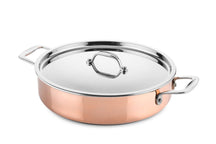 Ducq Topfset 3-Ply Copper - Kupfer 6-tlg Ø20/20/24/16/28/26 cm - Induktion