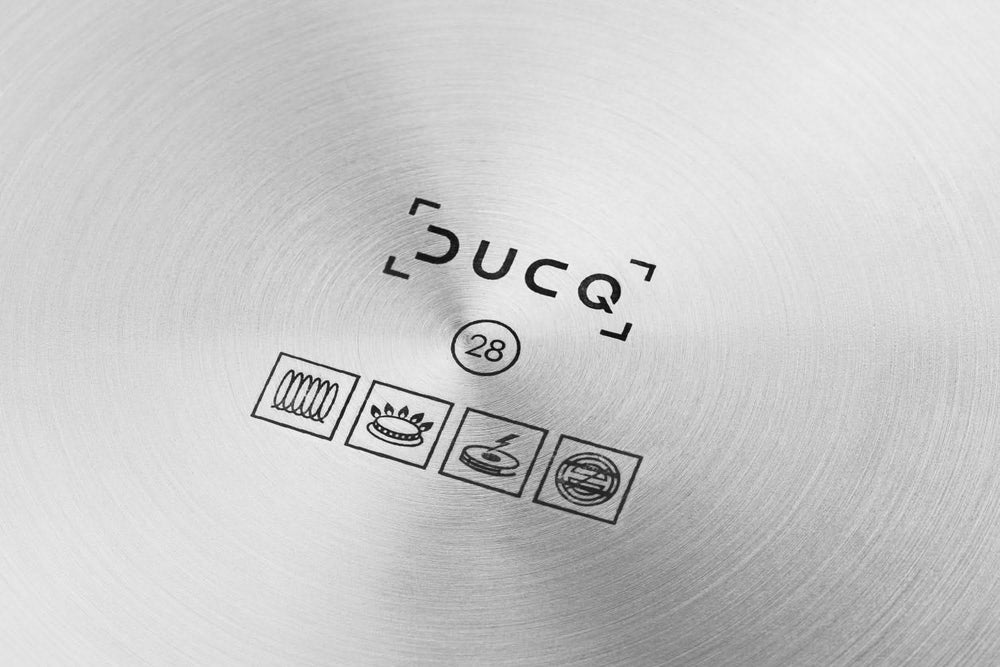 Ducq Topfset 3-Ply Copper - Kupfer 6-tlg Ø20/20/24/16/28/26 cm - Induktion