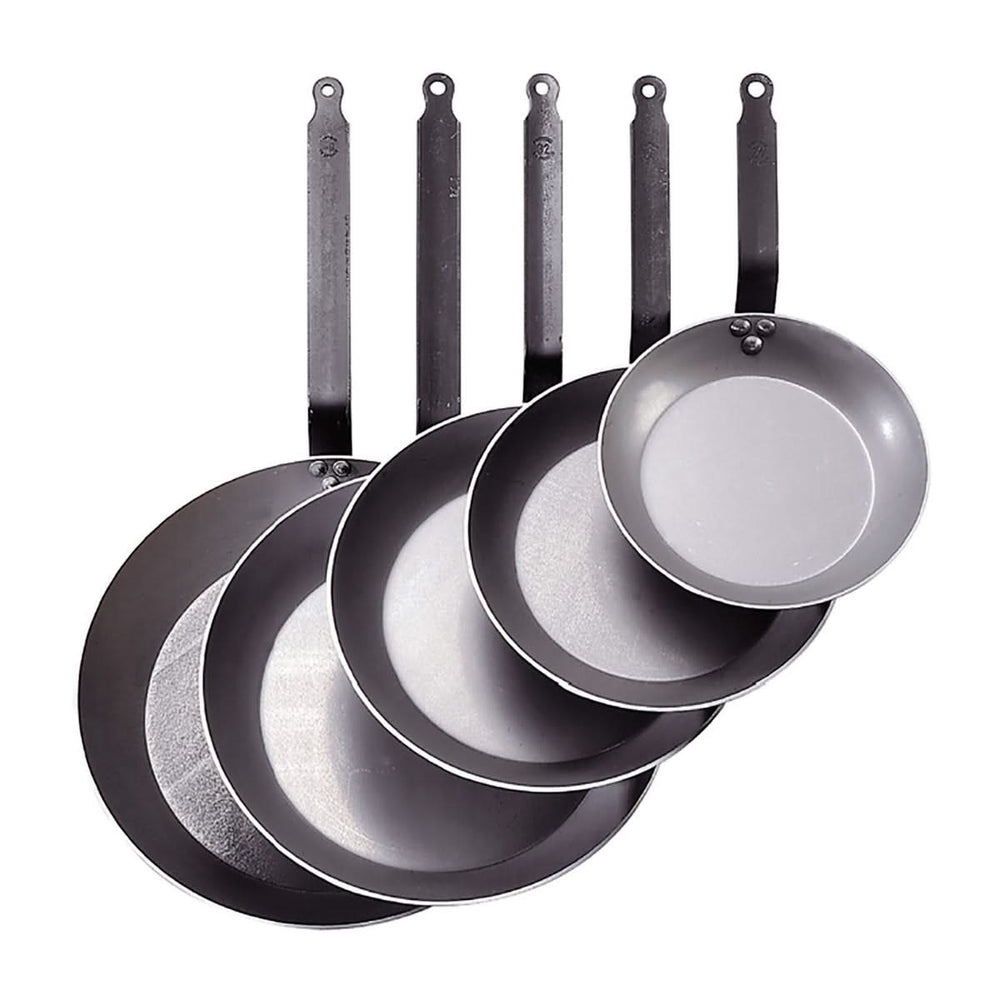 De Buyer Bratpfanne Lyonnaise Carbon - ø 28 cm - Ohne Antihaftbeschichtung