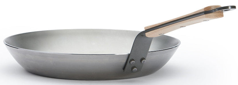 De Buyer Bratpfanne Mineral B Holz - ø 28 cm - Ohne Antihaftbeschichtung