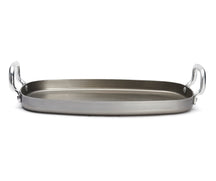 De Buyer Grillplatte Mineral B Stahl Grau 38 X 26 cm