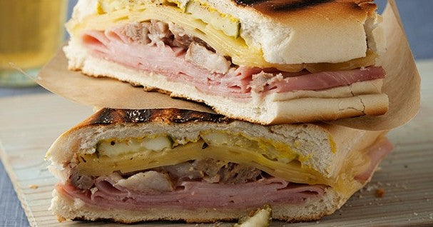 Das ikonische Sandwich aus dem Film Chef, knusprig gegrillt mit Pulled Pork und geschmolzenem Käse