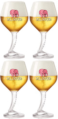 Delirium Biergläser mit Fuß 330 ml - 4 Stück