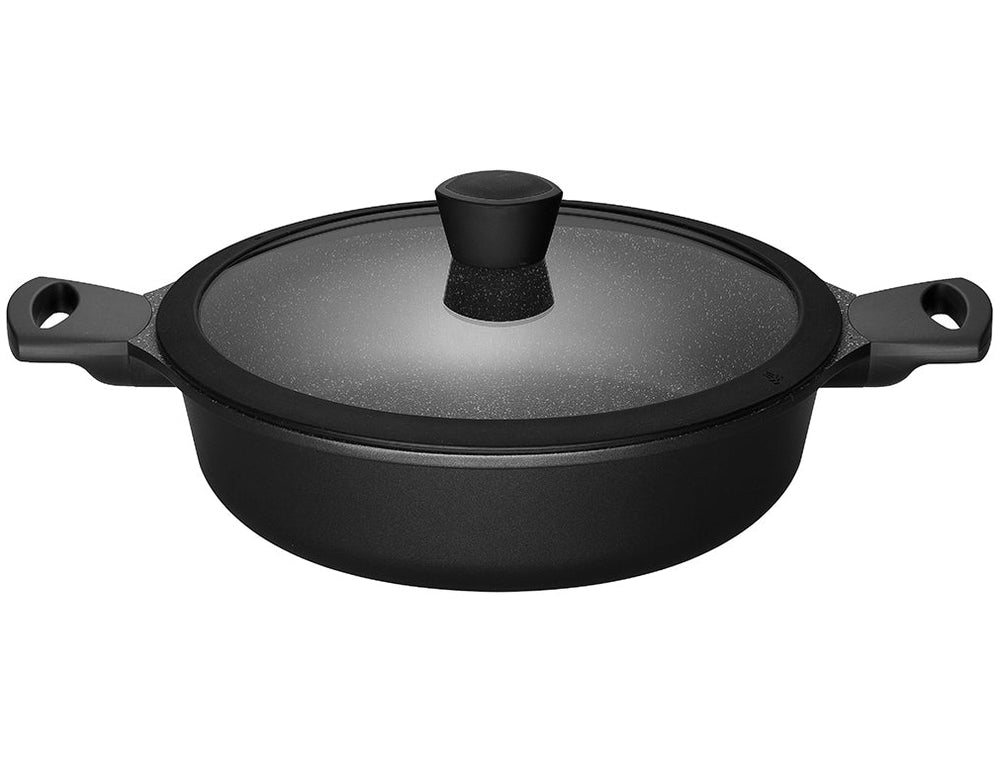 Sola Schmorpfanne / Sauteuse mit Deckel Fair Cooking Ø 28 cm – standard-antihaftbeschichtung