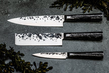 Forged Messerset Intense - 3-teilig - Kochmesser, Hackmesser und Universalmesser