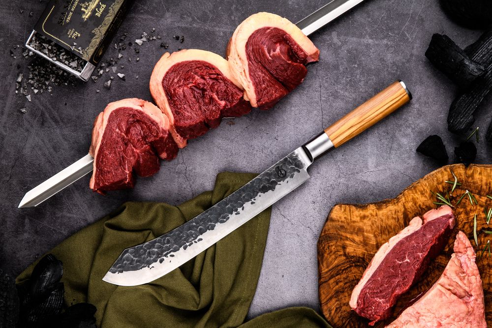 Forged Slagersmesser Olive 25,5 cm