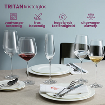 Schott Zwiesel Weingläser-Set Fortissimo 12-teilig - Weißweingläser, Rotweingläser & Burgundergläser