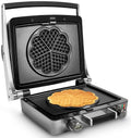 Fritel Waffeleisen WaffleTastic - Herzwaffeln - Keramische Antihaftbeschichtung - 1600 W - CW3668